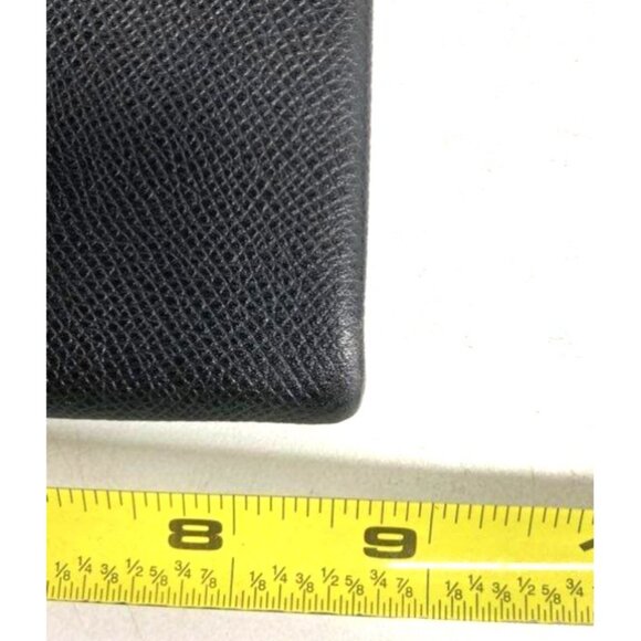 Coach Black Leather Crossbody Bag With Gold Chain Strap & Adjustable Strap - Picture 6 of 6